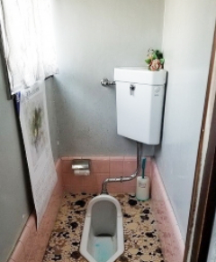 F様邸　和式から洋式トイレへの変更のビフォアー画像